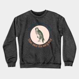 Afternoon hawk 3 Crewneck Sweatshirt